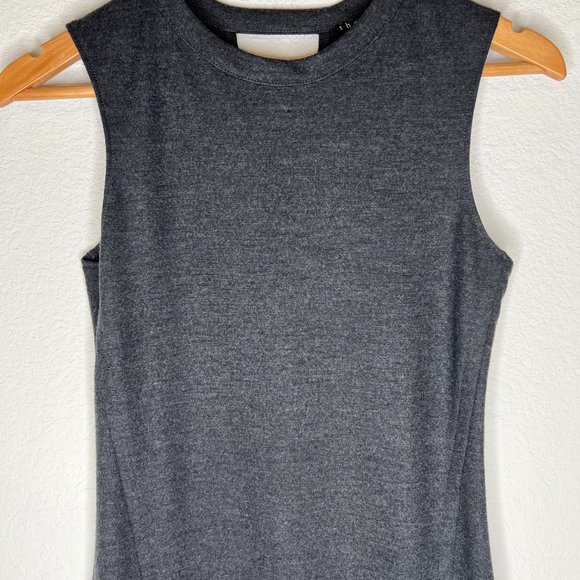 THEORY Sleeveless Wool Blend Dress - Picture 10 of 13